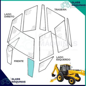 VIDRO-PARABRISA-INFERIOR-ESQUERDO-JCB-3C